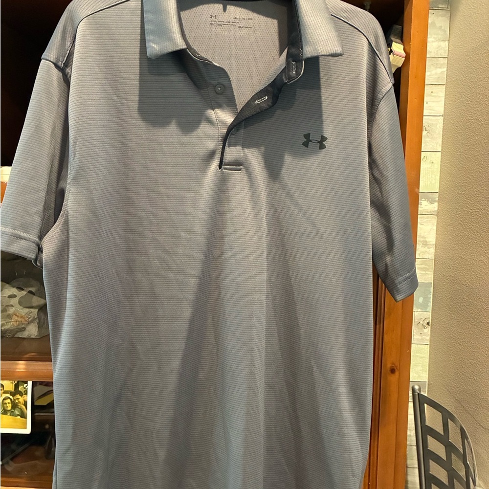 Under Armour Men's Polo in Slate Blue